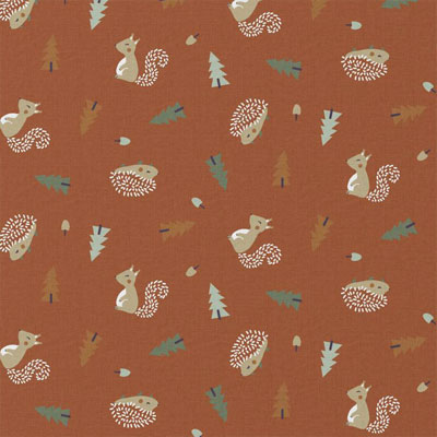 charles-et-celestine-tissutheque-foret-ecureuil-terracotta