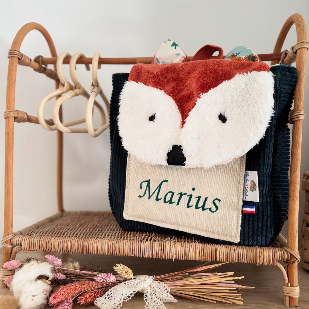 cartable personnalisables forêt tissus