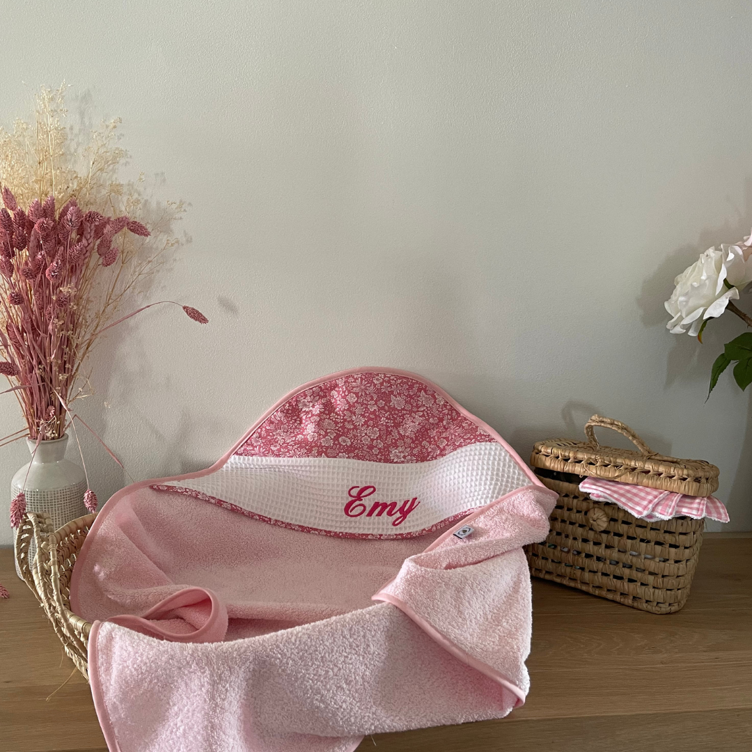 sortie de bain personnalisable Liberty ambiance (3)
